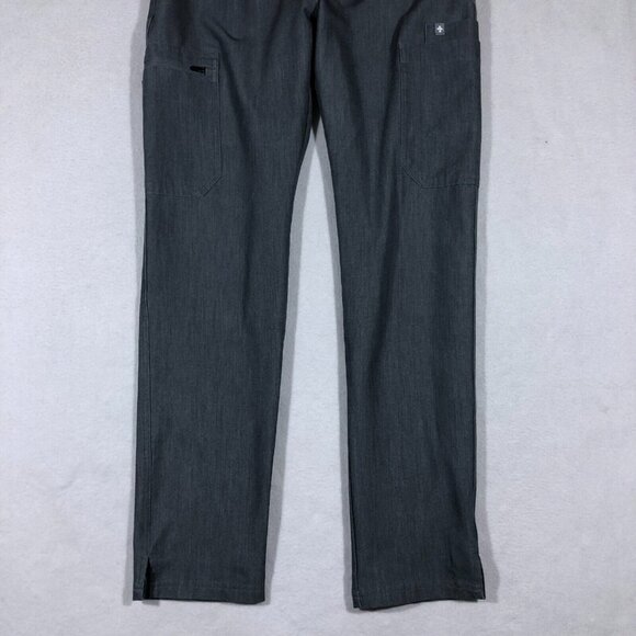 FIGS Pants Womens XS Yola Skinny Scrub Pants Gray Technical Collection TW2000 - Picture 3 of 8